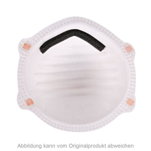 Atemschutzmaske FFP2 NR ohne Ventil, weiß, 10 x 10 Stück
