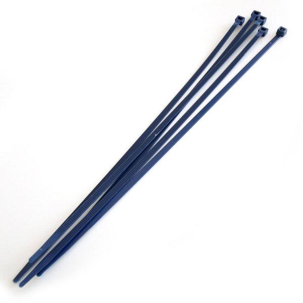 Detektierbare Kabelbinder, blau, 29 x 0,45 cm, 1 x 200 Stück