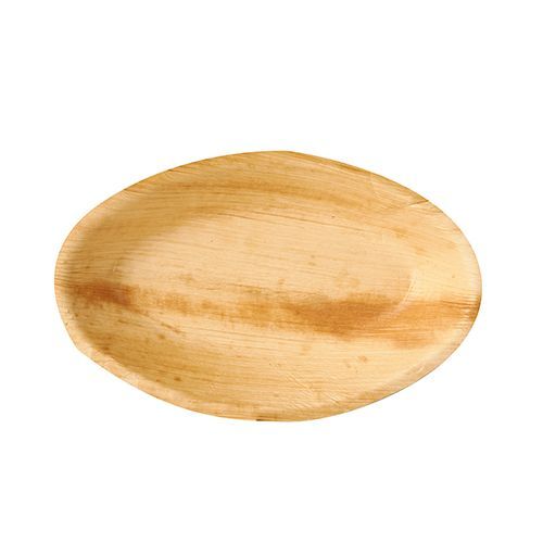 Schalen, Palmblatt "pure" oval 300 ml 3,2 cm x 14 cm x 20 cm, 4 x 25 Stück