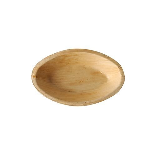 Palmblatt Teller "pure" oval 18 x 11,5 cm, 20 x 6 Stück