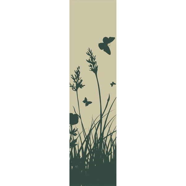 Banner Blumenwiese wetterfest, beige, 1 Stück