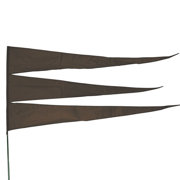 Maxi-Windflagge, dunkelbraun, 1 Stück