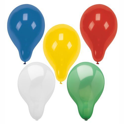 Luftballons Ø 32 cm farbig sortiert, 120 Stück