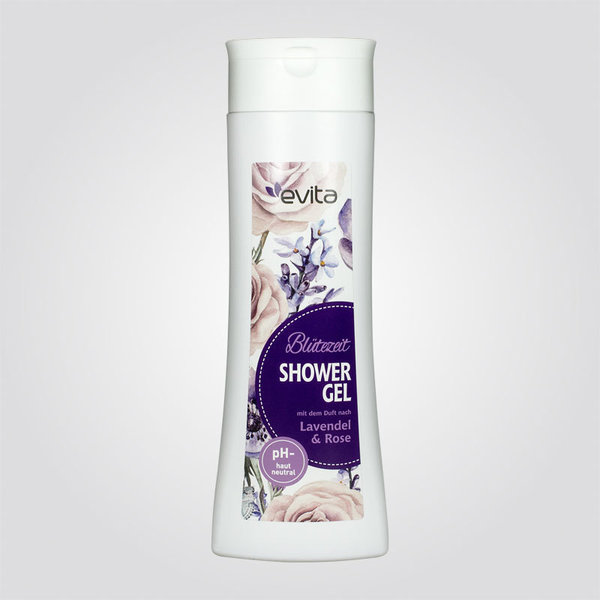 EVITA Shower Gel Blütezeit Lavendel & Rose, 300 ml, 1 Stück