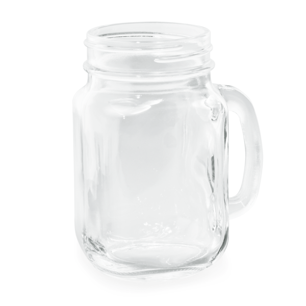 Trinkglas mit Henkel, 0,45 ltr.